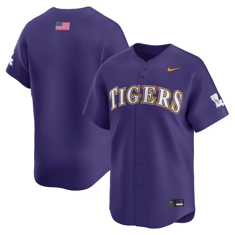 Lsu Tigers Jersey Purple Alternate Limited Jersey