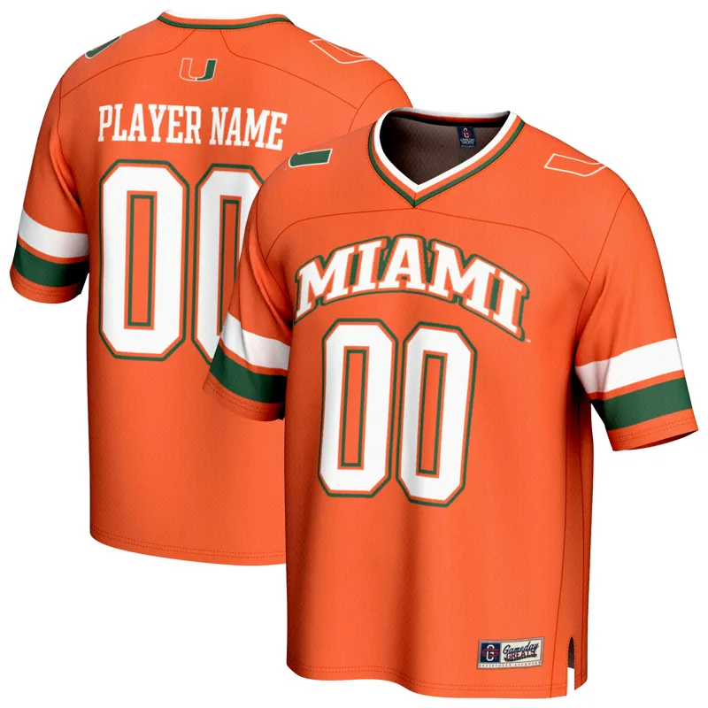 Miami Hurricanes Jersey #25 Camo Honor & Support Premier Strategy Jersey - Image 3