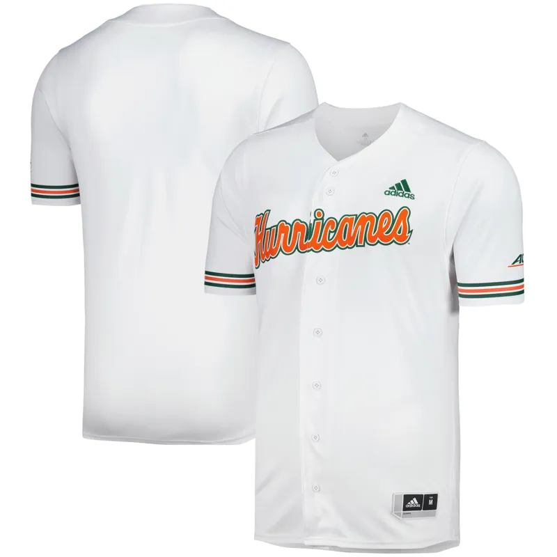 Miami Hurricanes Jersey Orange V Neck Jersey - Image 4