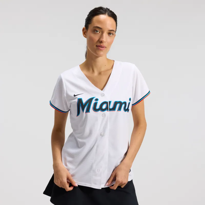 Miami Marlins Jersey White Home Limited Pick A Player Retired Roster Jersey - Image 3