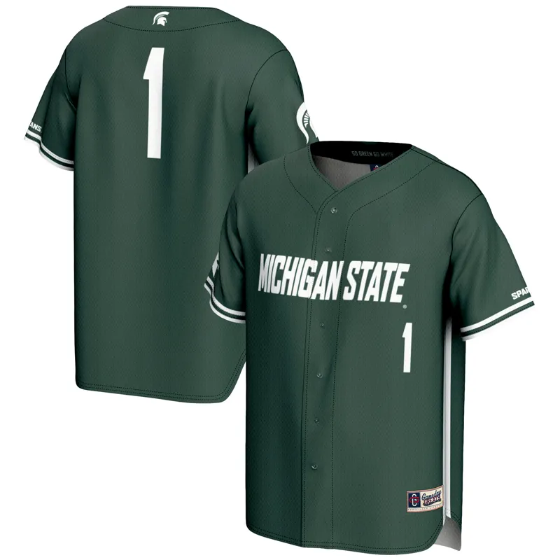 Michigan State Spartans Jersey Gameday Greats #1 Green Lightweight Jersey