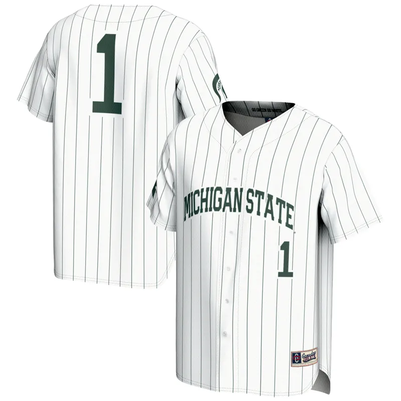 Michigan State Spartans Jersey Gameday Greats #1 White Lightweight Jersey