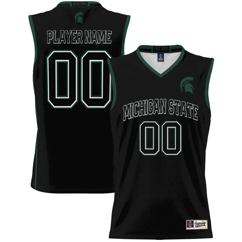 Michigan State Spartans Jersey Gameday Greats Black Pick A Player Lightweight Jersey - Image 2