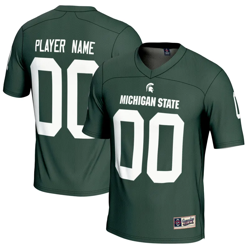 Michigan State Spartans Jersey Gameday Greats Green Pick A Player Jersey