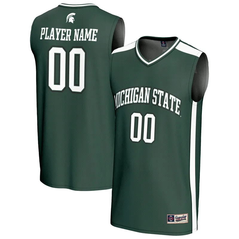 Michigan State Spartans Jersey Gameday Greats Green Pick A Player Lightweight Jersey