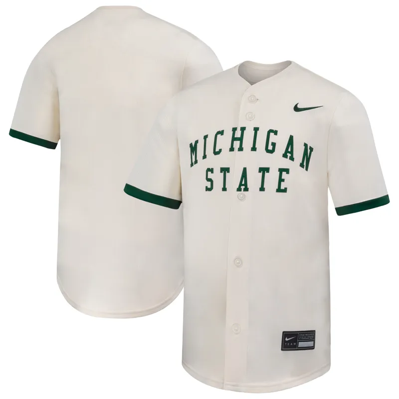Michigan State Spartans Jersey White #1 Alternate Jersey - Image 4