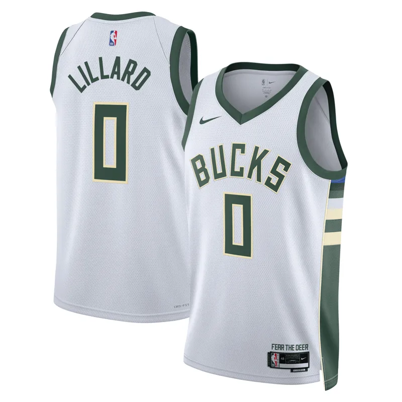 Milwaukee Bucks Jersey Aj Green Hunter Green Fast Break Player Icon Edition Jersey - Image 5