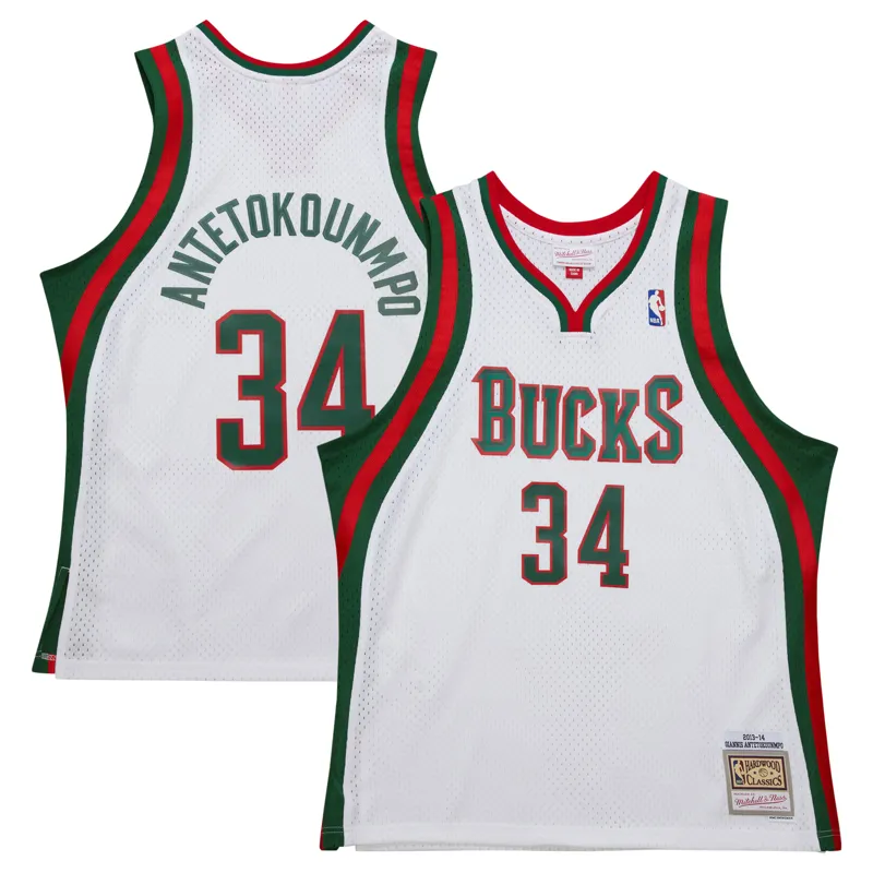 Milwaukee Bucks Jersey Giannis Antetokounmpo Hunter Green Swingman Icon Edition Jersey - Image 4