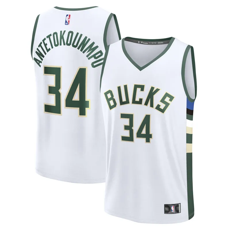 Milwaukee Bucks Jersey Giannis Antetokounmpo Hunter Green Swingman Icon Edition Jersey - Image 5