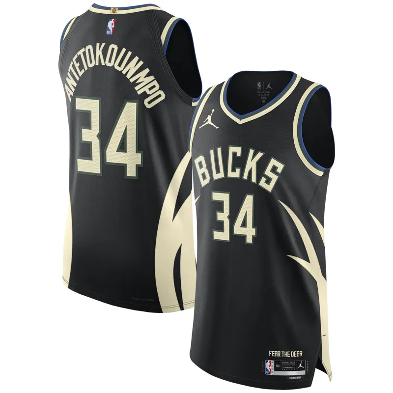 Milwaukee Bucks Jersey Hunter Green Swingman Custom Icon Edition Jersey - Image 3