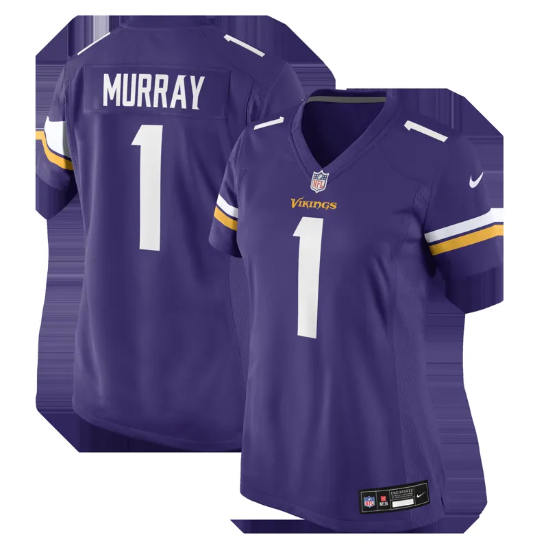 Minnesota Vikings Jersey Kyler Murray Purple Game Jersey