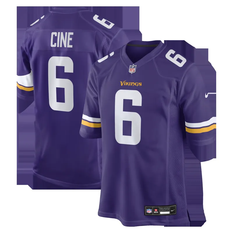 Minnesota Vikings Jersey Kyler Murray Purple Game Jersey - Image 2