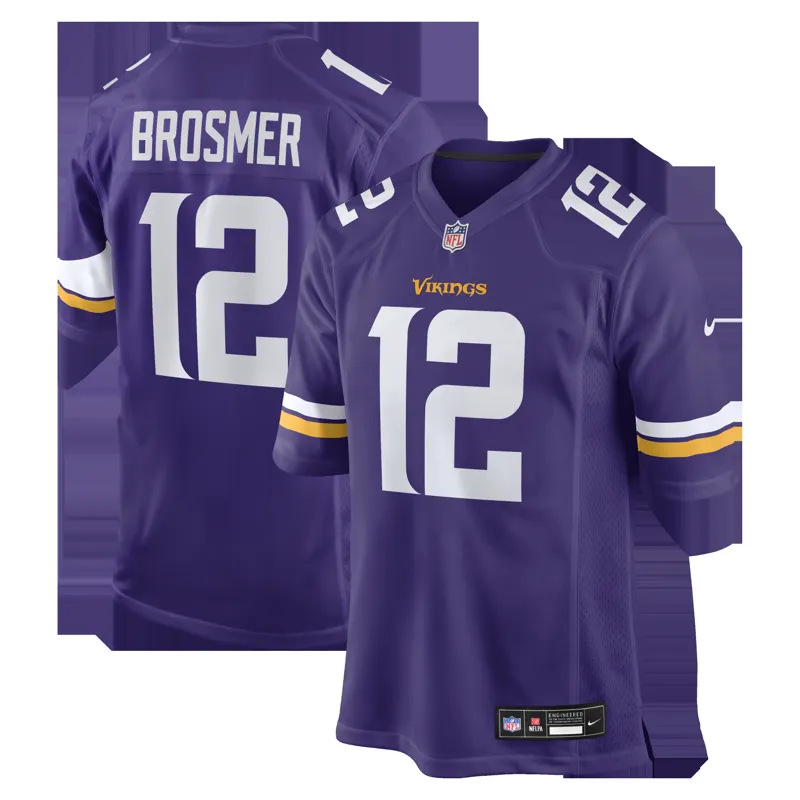 Minnesota Vikings Jersey Kyler Murray Purple Game Jersey - Image 5