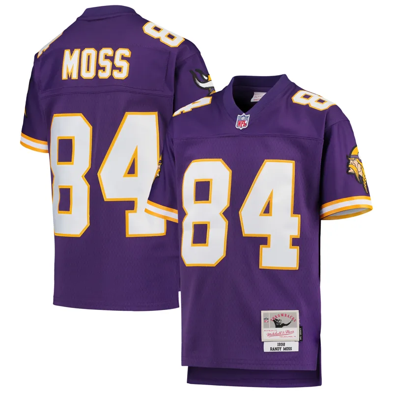 Minnesota Vikings Jersey Purple Classic Custom Game Jersey - Image 4