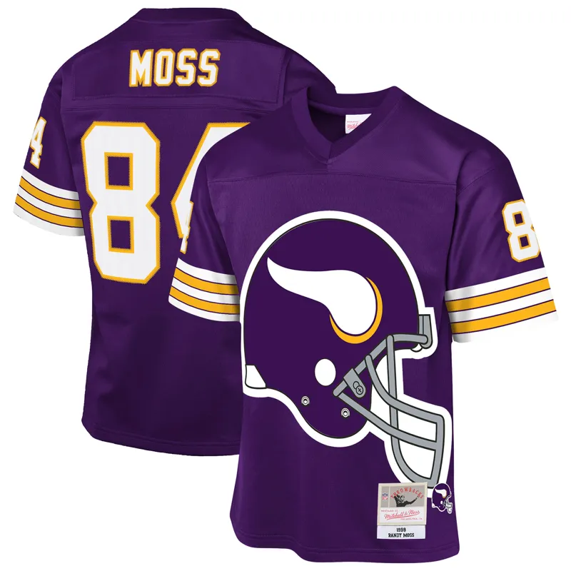 Minnesota Vikings Jersey Purple Classic Custom Game Jersey - Image 5