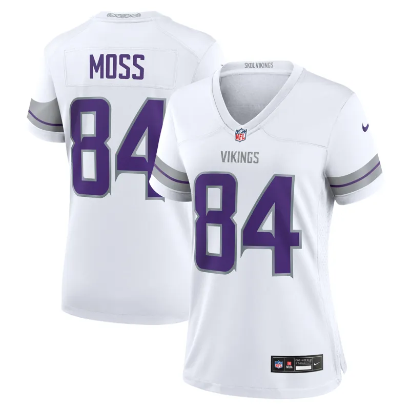 Minnesota Vikings Jersey Randy Moss Purple Player Name & Hoodie Legacy Jersey - Image 5