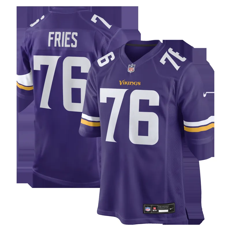 Minnesota Vikings Jersey White Vapor Fuse Elite Custom Jersey - Image 3