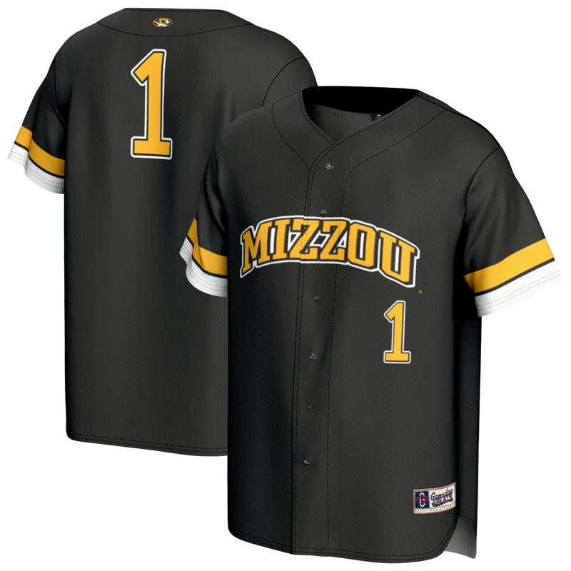 Missouri Tigers Jersey Gameday Greats #1 Black Jersey - Image 5
