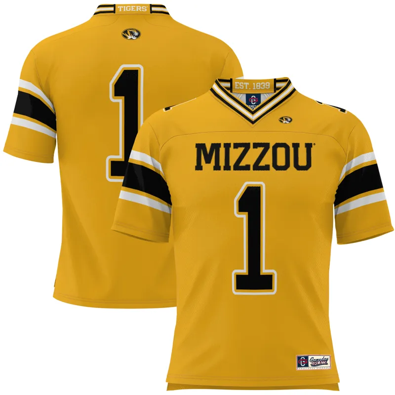Missouri Tigers Jersey Gameday Greats #1 Black Lightweight Jersey - Image 4
