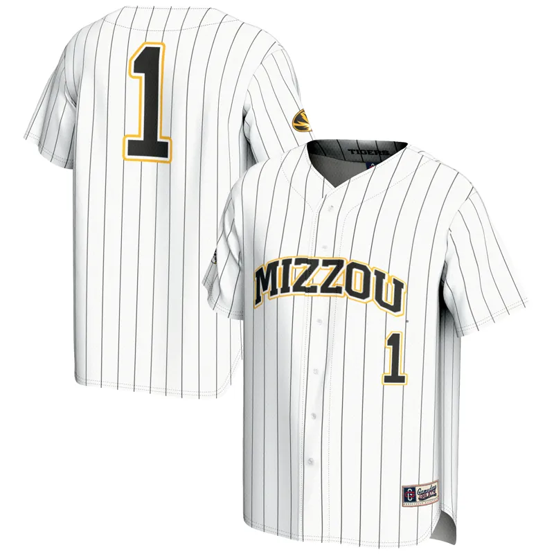 Missouri Tigers Jersey Gameday Greats #1 White Lightweight Jersey - Image 2