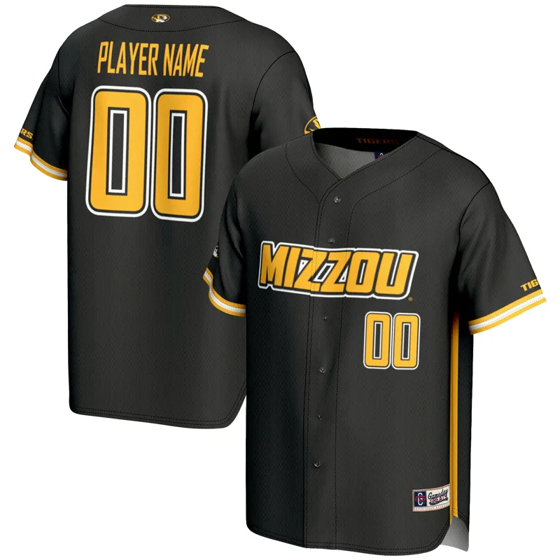 Missouri Tigers Jersey Gameday Greats Black Pick A Player Lightweight Jersey