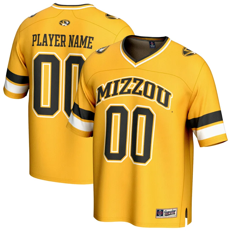 Missouri Tigers Jersey Gameday Greats Gold Pick A Player Jersey - Image 2
