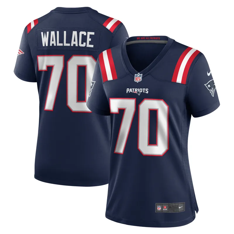 New England Patriots Jersey Bryce Baringer Navy Game Jersey - Image 3