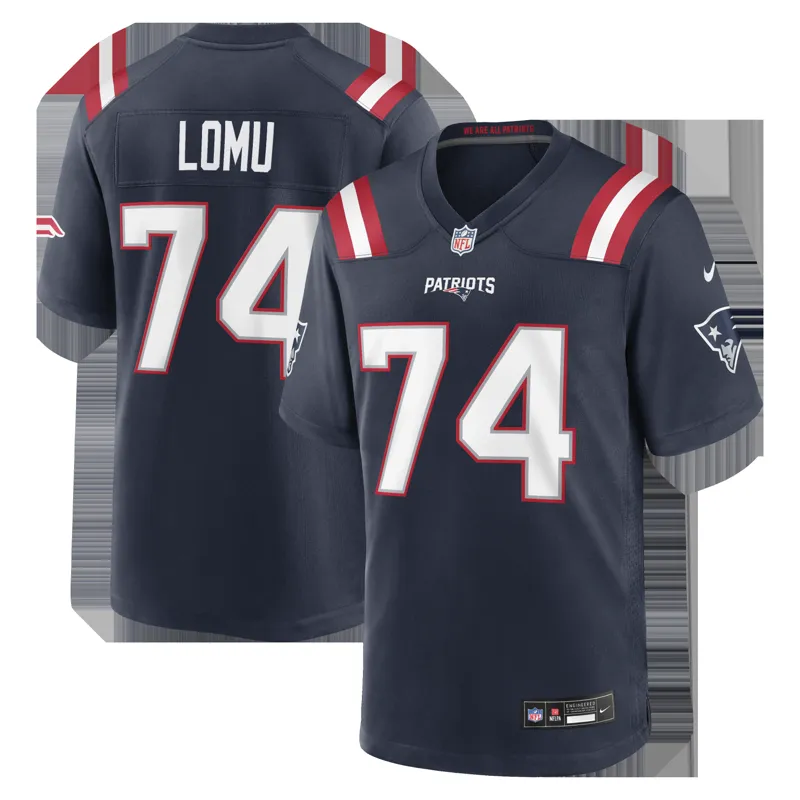 New England Patriots Jersey Bryce Baringer Navy Game Jersey - Image 5