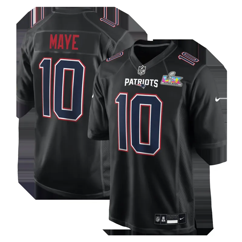 New England Patriots Jersey Demario Douglas Navy Game Jersey - Image 5