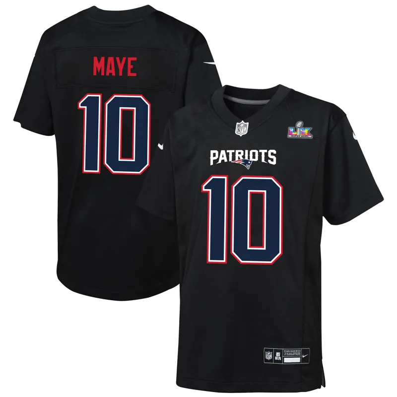 New England Patriots Jersey Demario Douglas Navy Game Jersey - Image 3