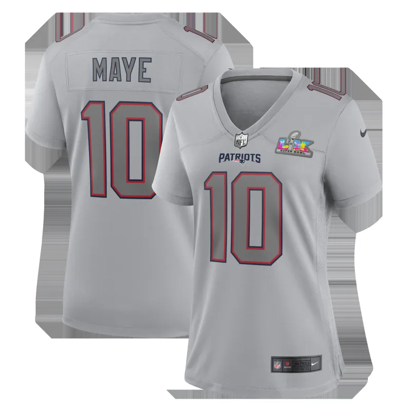New England Patriots Jersey Drake Maye Navy Vapor Fuse Stitched Limited Jersey - Image 5
