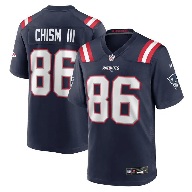 New England Patriots Jersey Drake Maye White Super Bowl Lx Patch Tundra Game Jersey - Image 3