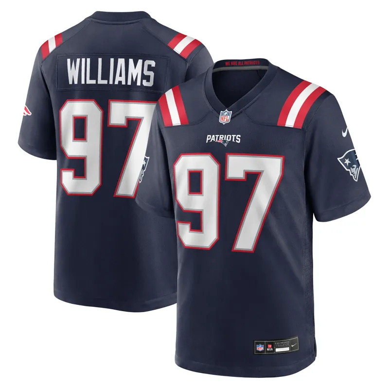 New England Patriots Jersey Mike Vrabel White Retired Player Game Jersey - Image 2