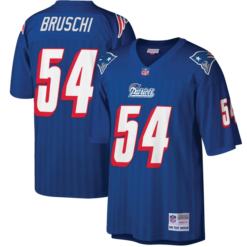 New England Patriots Jersey Romeo Doubs Navy Game Jersey - Image 5