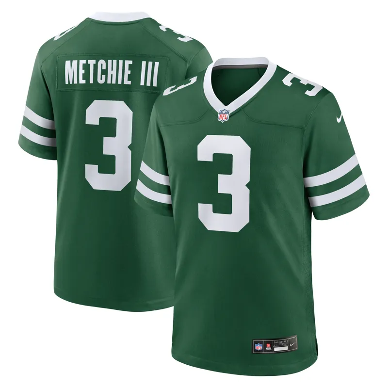 New York Jets Jersey Joe Tippmann Legacy Green Team Game Jersey - Image 2