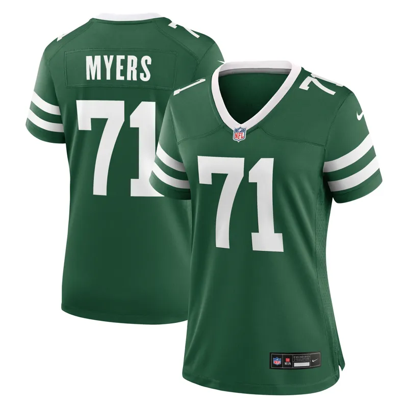 New York Jets Jersey Joe Tippmann Legacy Green Team Game Jersey - Image 5