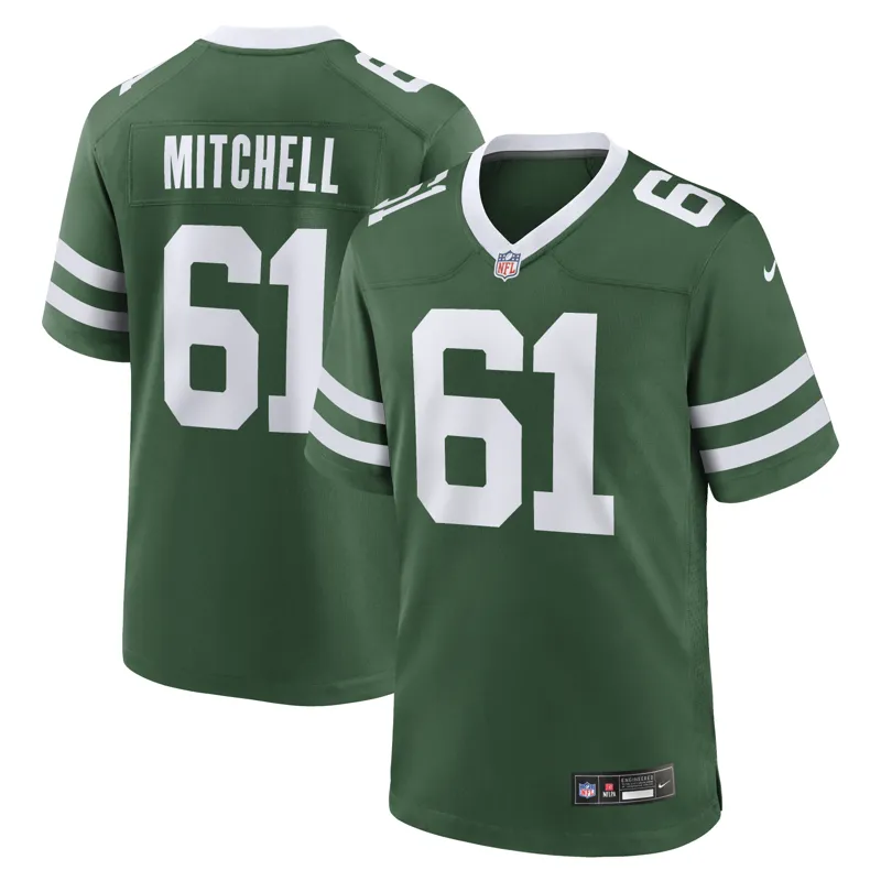 New York Jets Jersey Legacy Green Vapor Fuse Elite Custom Jersey - Image 5