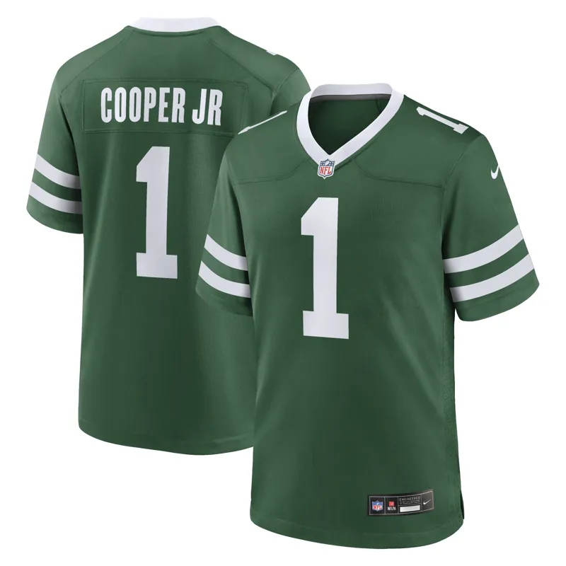 New York Jets Jersey Omar Cooper Jr Legacy Green 2026 Nfl Draft First Round Pick No #30 Team Game