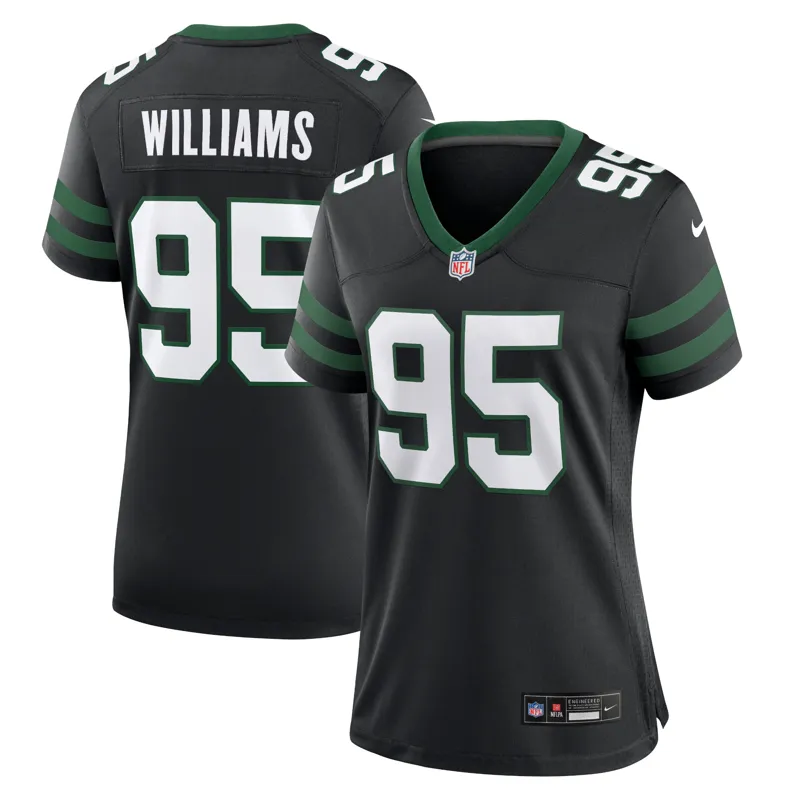 New York Jets Jersey Quinnen Williams Green Game Jersey - Image 3