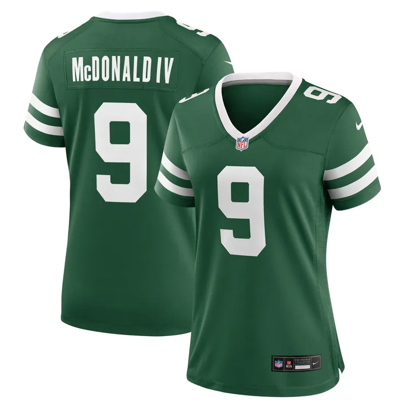 New York Jets Jersey Will Mcdonald Iv Legacy Green Team Game Jersey