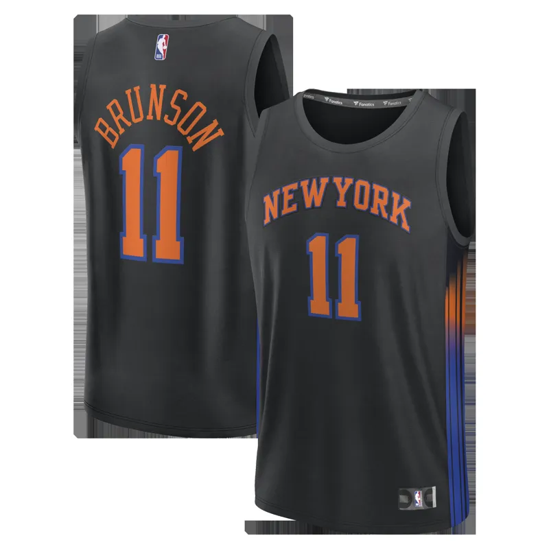 New York Knicks Jersey Cream 2025-26 City Edition Swingman Custom Jersey - Image 4