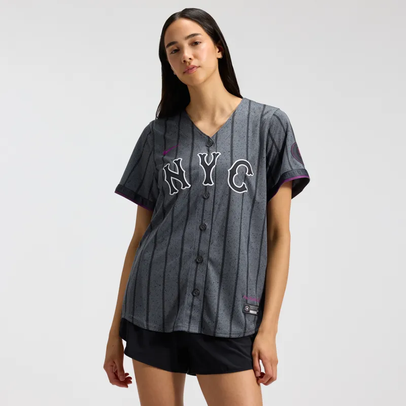 New York Mets Jersey Gray City Connect Limited Jersey