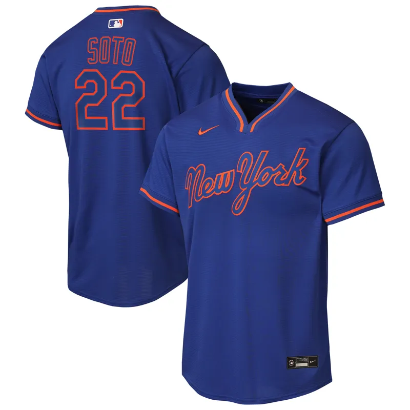 New York Mets Jersey Juan Soto Royal Alternate Jersey