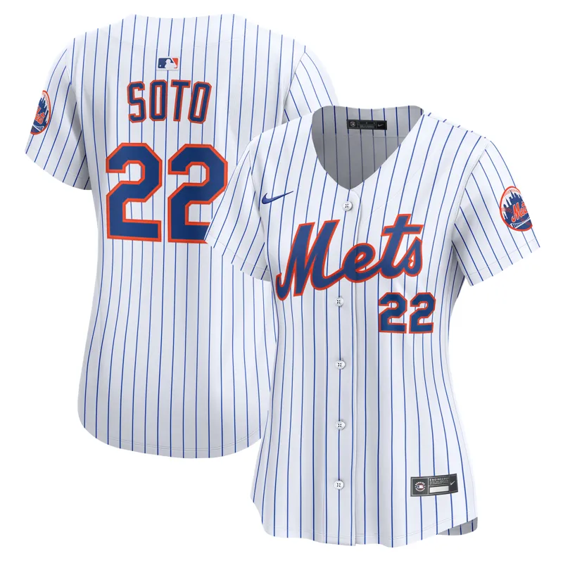 New York Mets Jersey Juan Soto White Home Limited Jersey - Image 3
