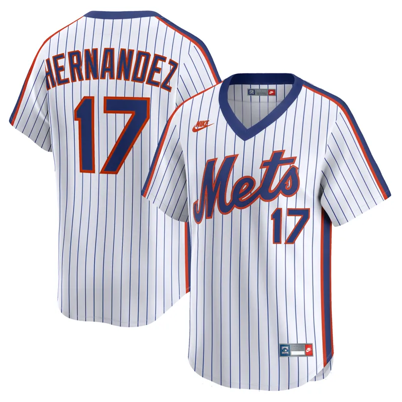 New York Mets Jersey Keith Hernandez White Cooperstown Collection Limited Jersey