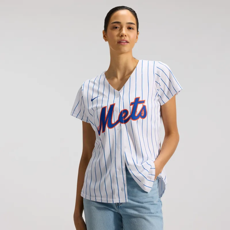 New York Mets Jersey White Home Team Jersey - Image 2