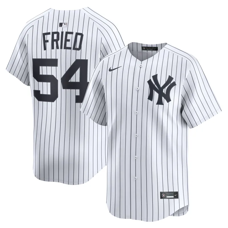 New York Yankees Jersey Max Fried Gray Road Limited Player Jersey - Image 3