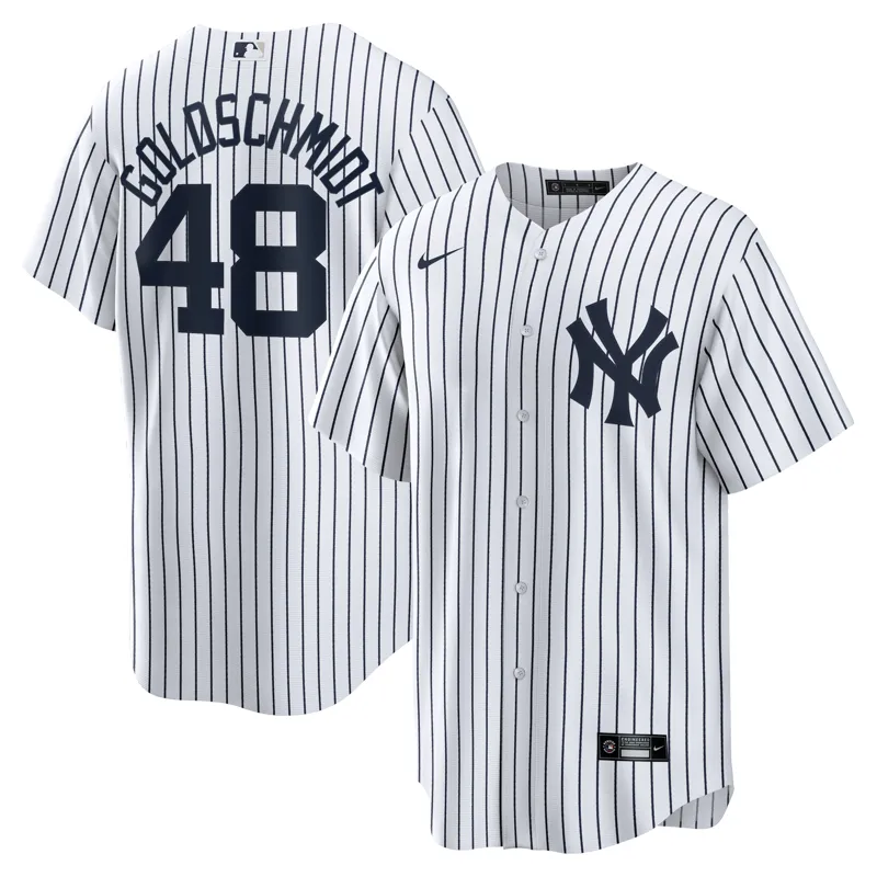 New York Yankees Jersey Paul Goldschmidt Gray Road Limited Player Jersey - Image 5