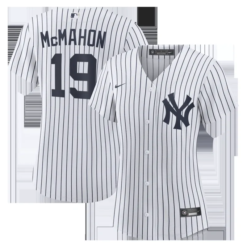 New York Yankees Jersey Ryan Mcmahon White Home Jersey - Image 2