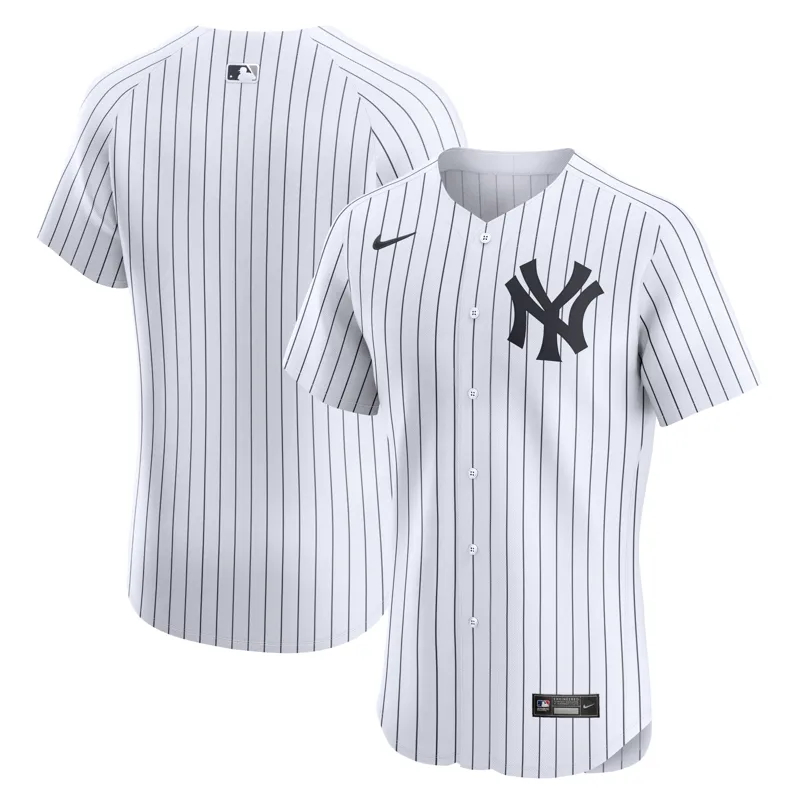 New York Yankees Jersey White Home Big & Tall Jersey - Image 5